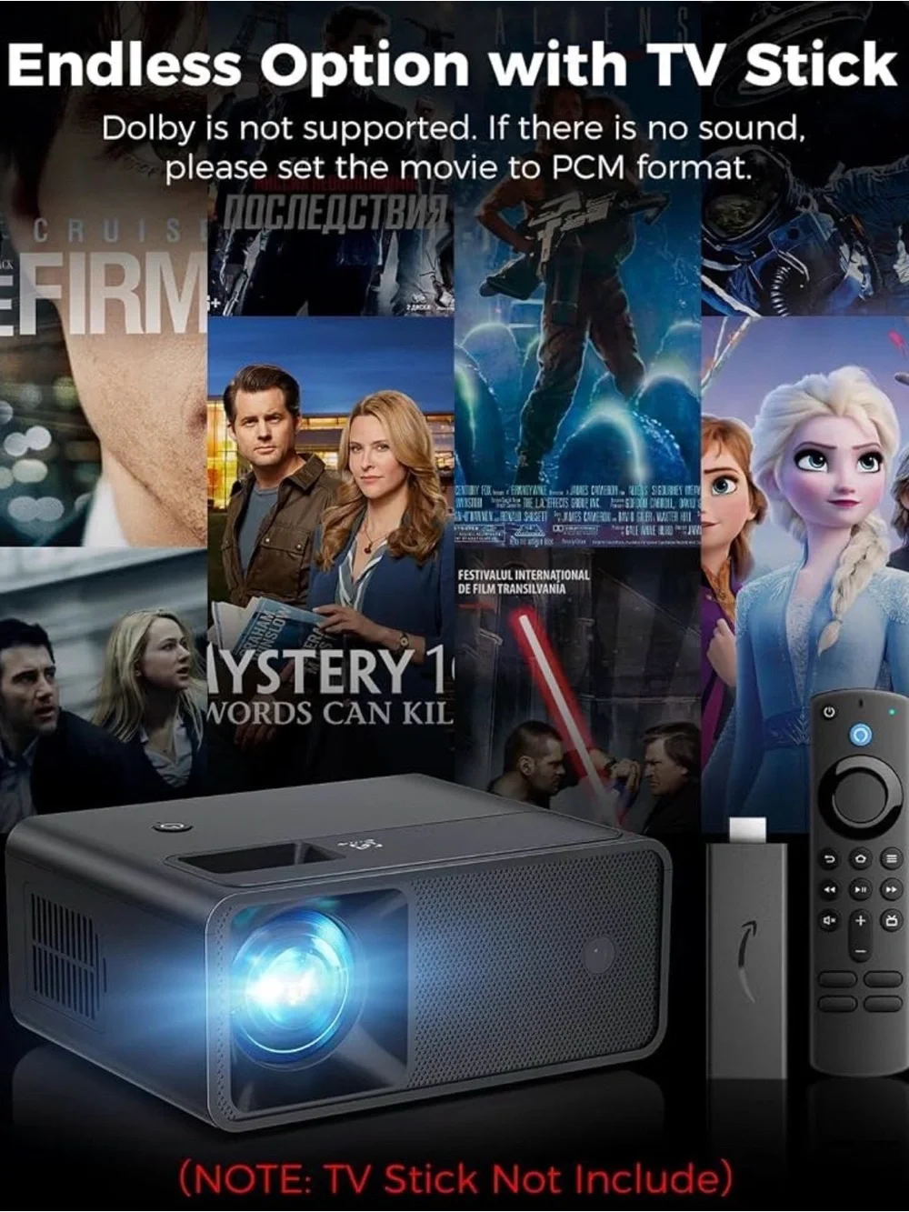 Mini Projector for iOS/Android Devices